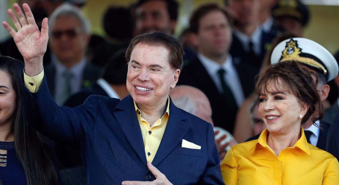 Silvio Santos e a esposa, Iris Abravanel