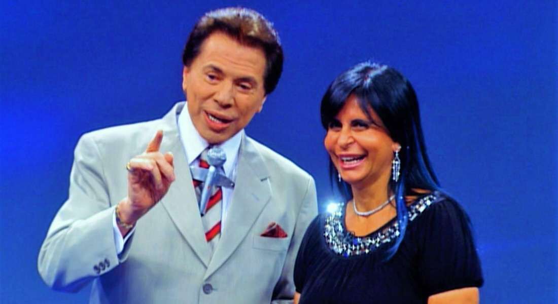 Silvio Santos e Gretchen