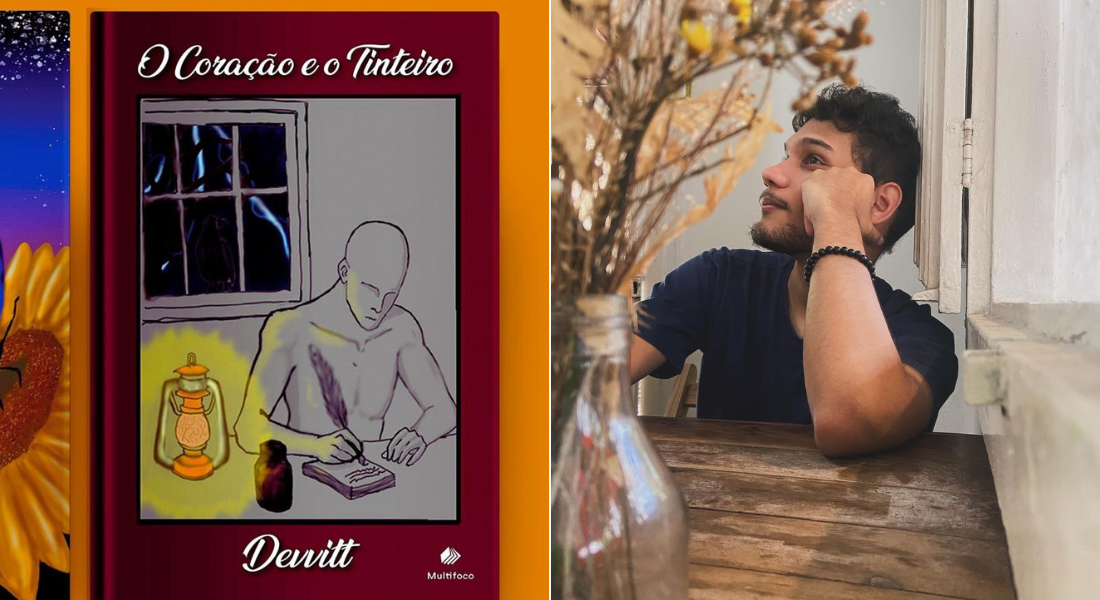 Um dos lançamentos será "O Coração e o Tinteiro", livro de estreia de "Devvitt", pseudônimo do jovem escritor Paulo Rafael Ferreira