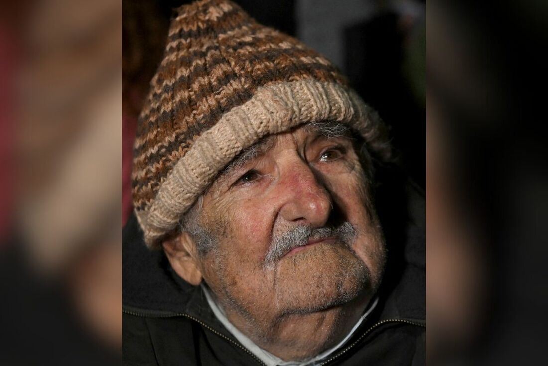 O ex-presidente uruguaio José Mujica, em 20 de maio de 2024