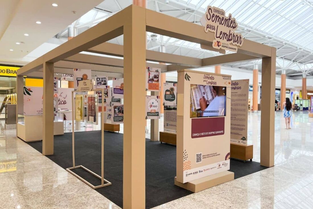 Instituto Shopping Guararapes celebra 20 anos de trajetória com exposição "Sementes para Lembrar"