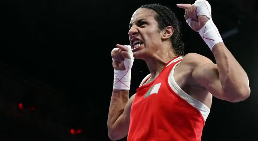 Imane Khelif, campeã olímpica de boxe