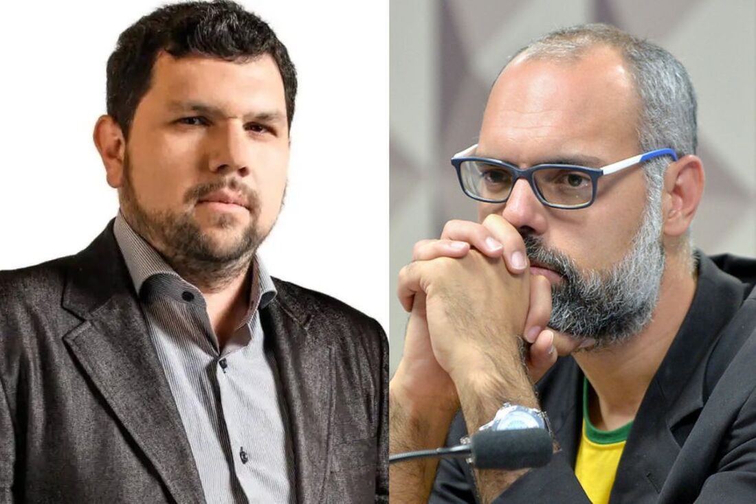 Oswaldo Eustáquio e Allan dos Santos são alvo de mandados de prisão preventiva