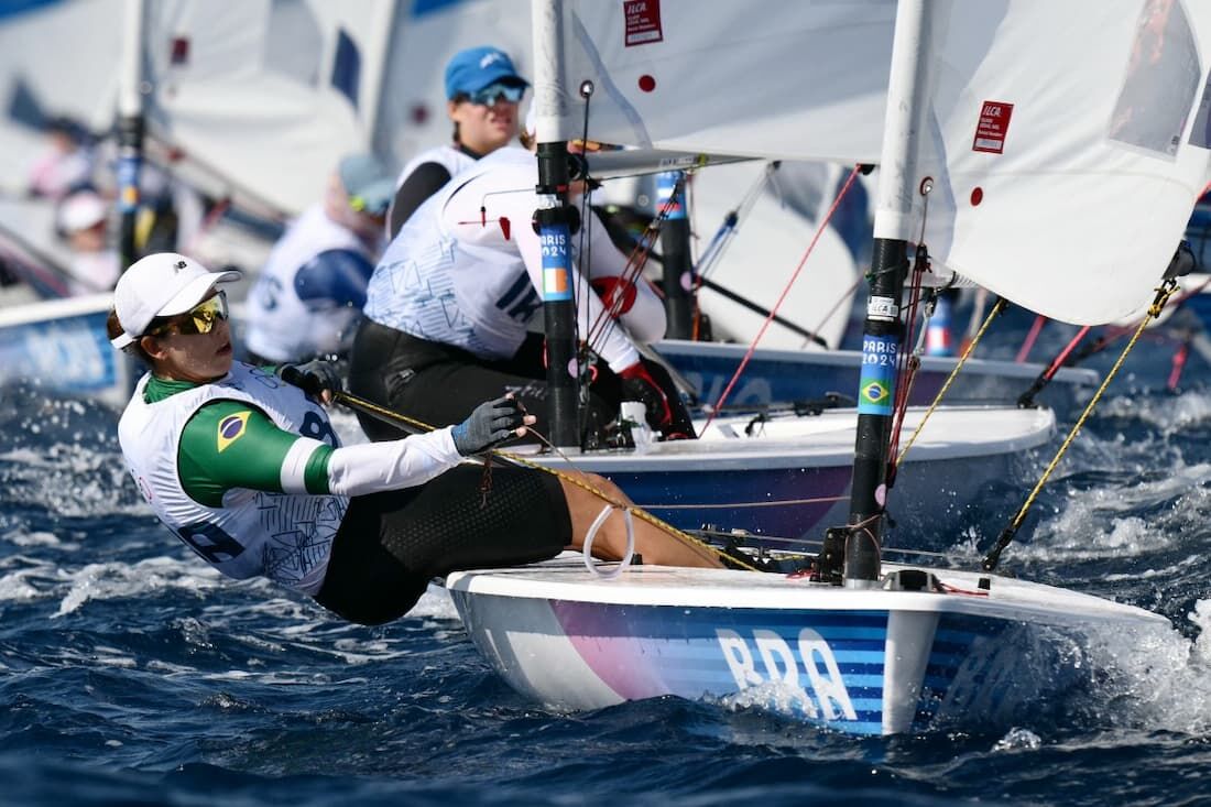 Brasil tem dia ruim na vela e Gabriella Kidd despenca 12 posições na classificação olímpica