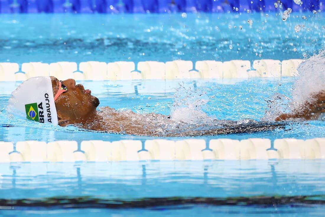  Gabriel dos Santos Araújo, o Gabrielzinho, conquistou sua segunda medalha de ouro nos Jogos Paralímpicos de Paris neste sábado (31)