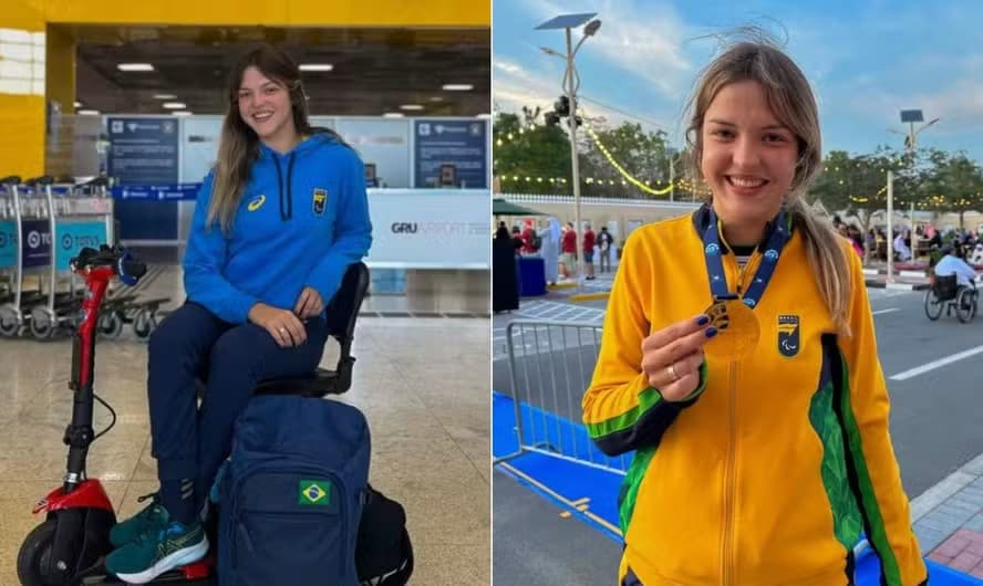 Giovanna Boscolo vai competir pelo Brasil nas Paralimpíadas 