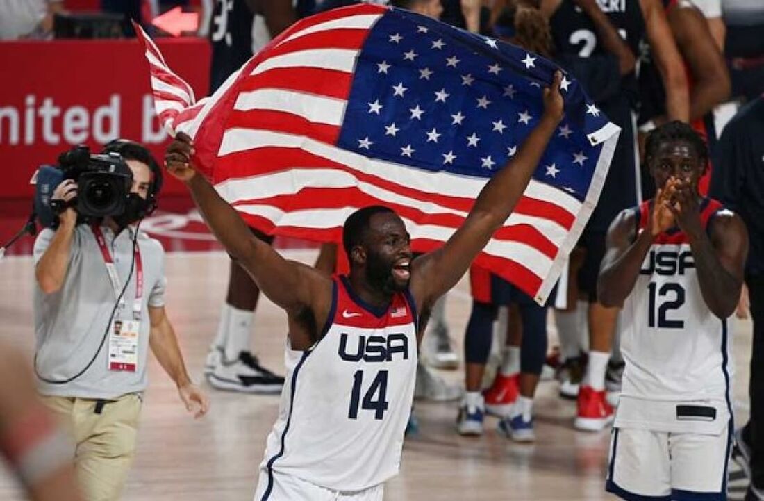 Draymond Green venceu os Jogos Olímpicos no Rio-2016 e Tóquio-2020