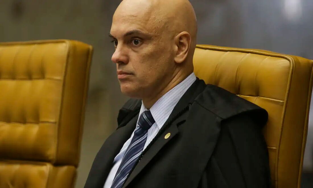 O ministro Alexandre de Moraes, do Supremo Tribunal Federal (STF)