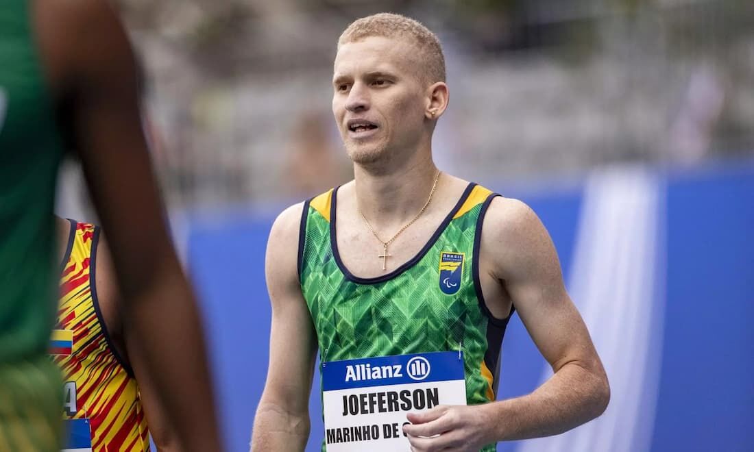 Joeferson Marinho leva bronze no atletismo nos Jogos Paralímpicos de Paris