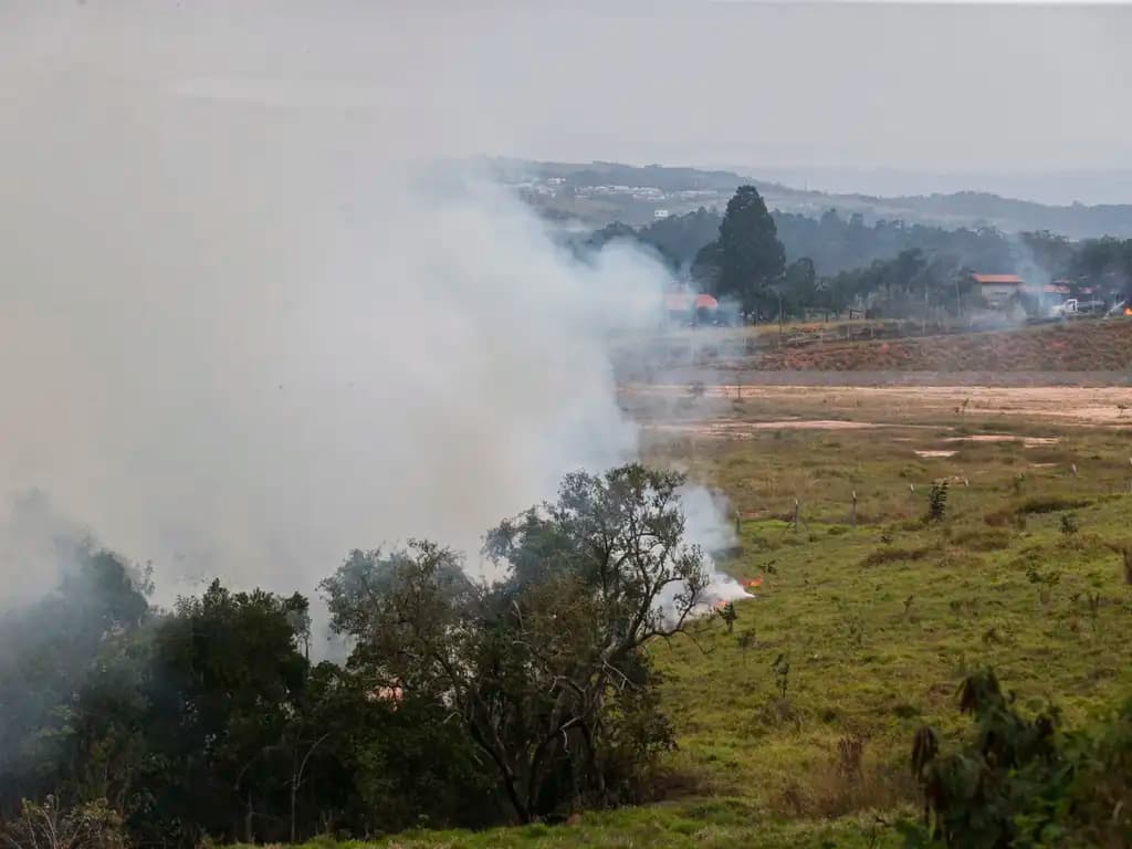 Foco de incêndio em São Paulo