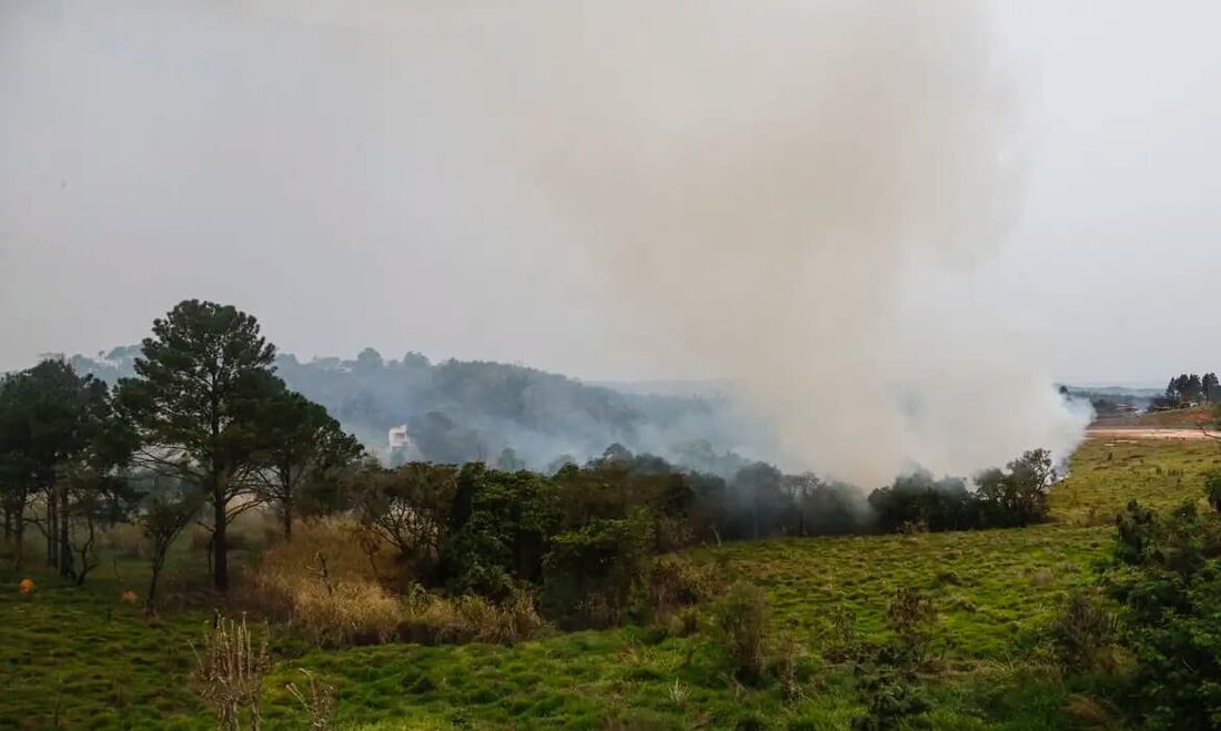 Focos de incêndio em São Paulo