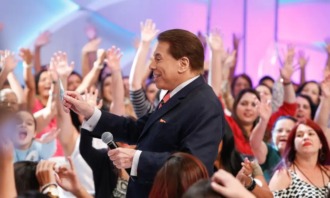 Silvio Santos voltou ao hospital Albert Einstein, em São Paulo.