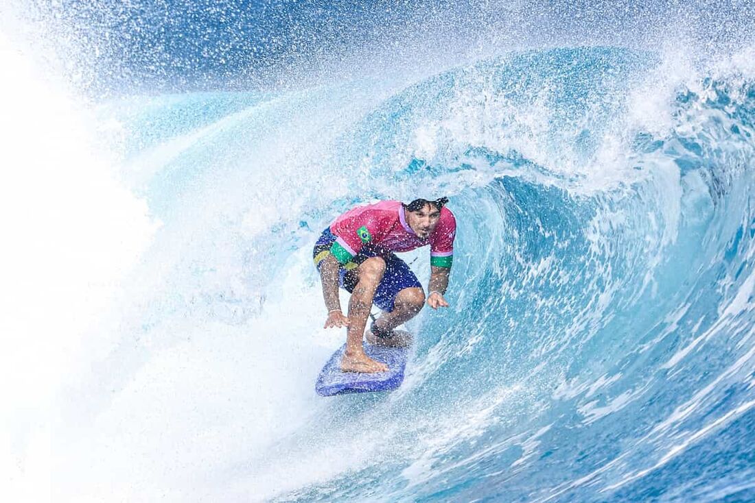 Gabriel Medina segue na busca por uma medalha olímpica, título que ainda não tem 