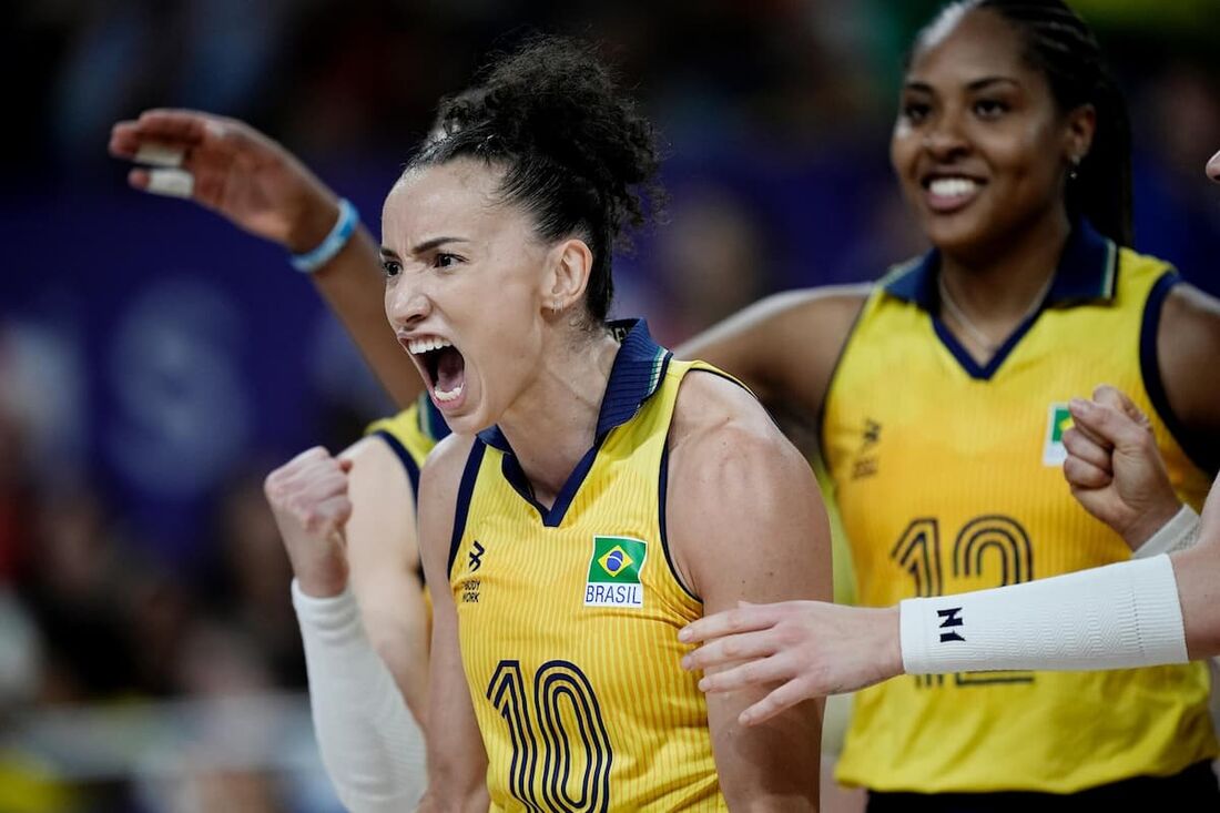 Ponteira e capitã brasileira, Gabi é a referência da Seleção Feminina de Vôlei 