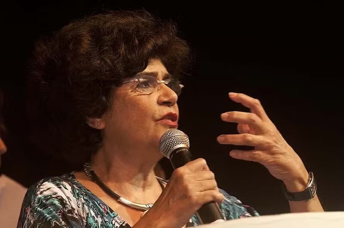 A filósofa e professora da USP Marilena Chaui