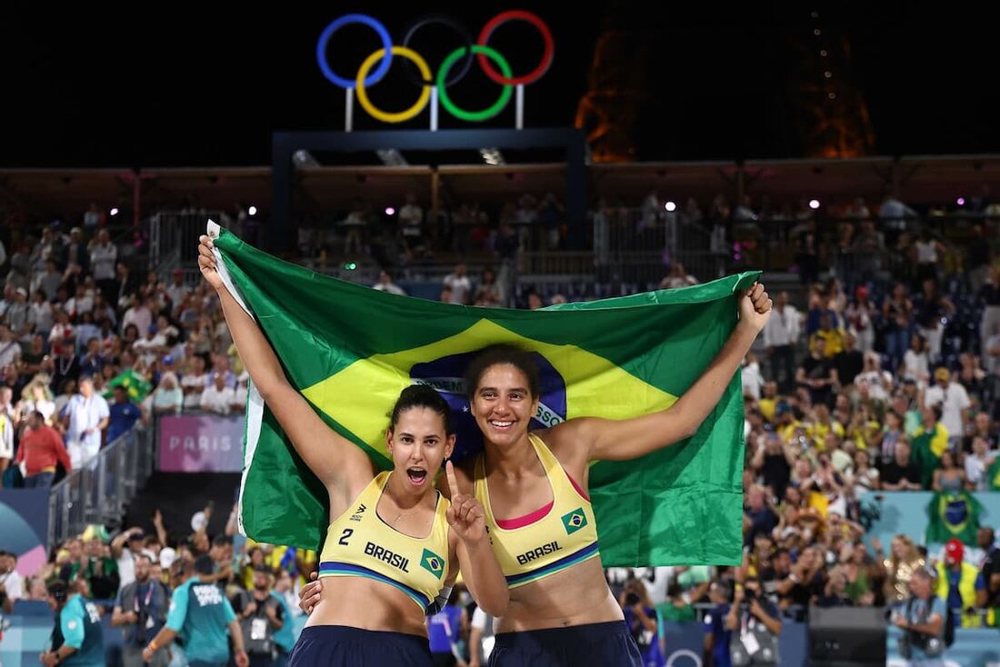 Duda e Ana Patrícia, dupla de ouro no vôlei de praia 