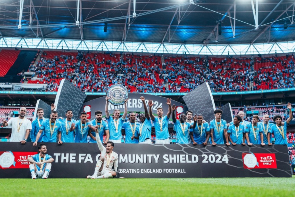 Manchester City é campeão da Supercopa da Inglaterra