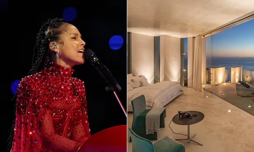 Vista para o mar, 6 suítes e 8 banheiros: veja a mansão de Alicia Keys, comprada com um desconto de US$ 10 milhões 