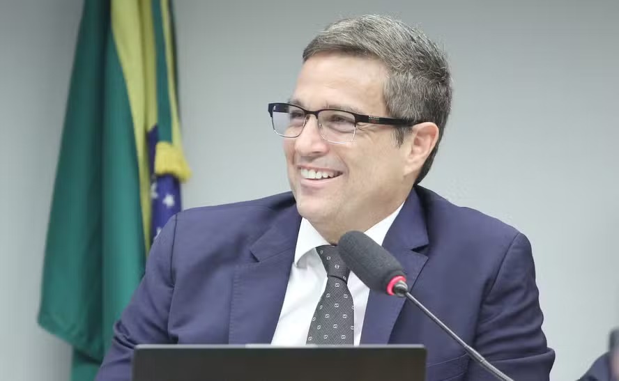 O presidente do Banco Central, Roberto Campos Neto, durante audiência na Câmara 