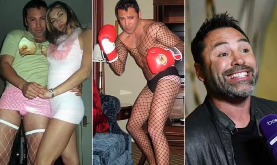 Oscar De La Hoya, ex-pugilista, teve fotos vazadas vestido com peças femininas 