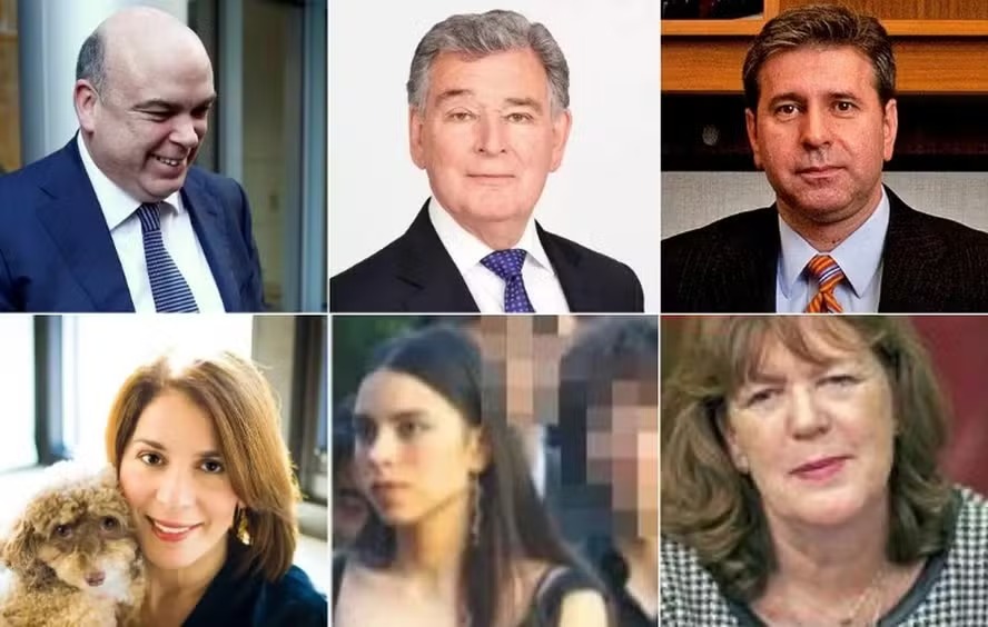 Os desaparecidos são o empresário de tecnologia Mike Lynch e sua filha adolescente Hannah Lynch; o presidente do Morgan Stanley International, Jonathan Bloomer, e sua esposa, Judy; e o advogado de Cli 