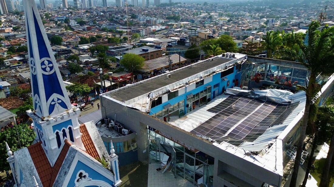 Desabamento de teto do Santuário de Nossa Senhora da Conceição no Recife