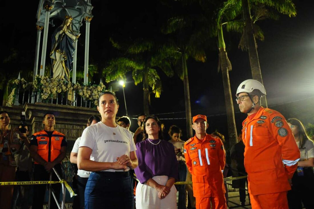 Governadora Raquel Lyra no Santuário de Nossa Senhora da Conceição