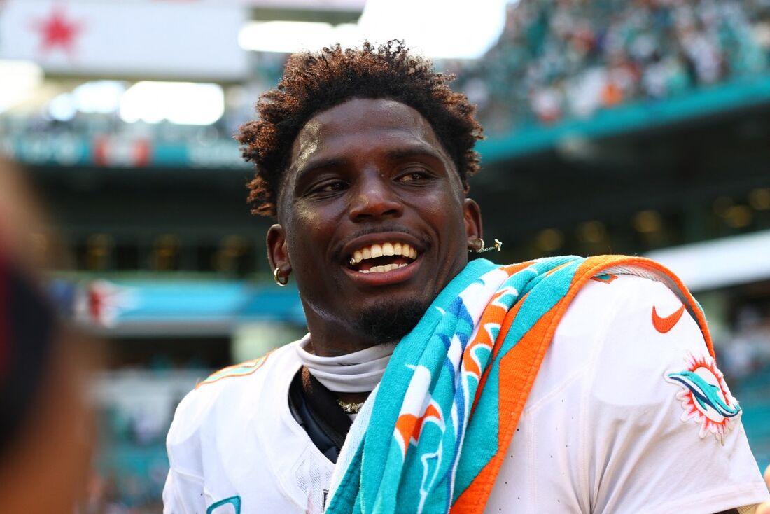 Tyreek Hill, jogador do Miami Dolphins