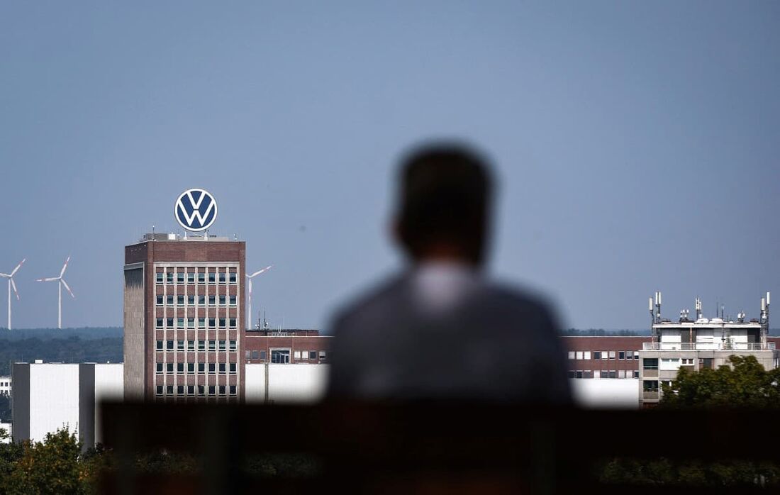 Sede da montadora alemã Volkswagen, m Wolfsburg, norte da Alemanha