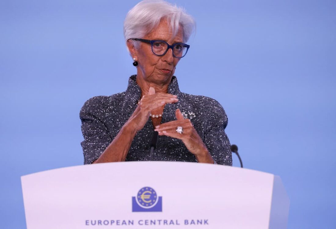 A presidente do Banco Central Europeu (BCE), Christine Lagarde