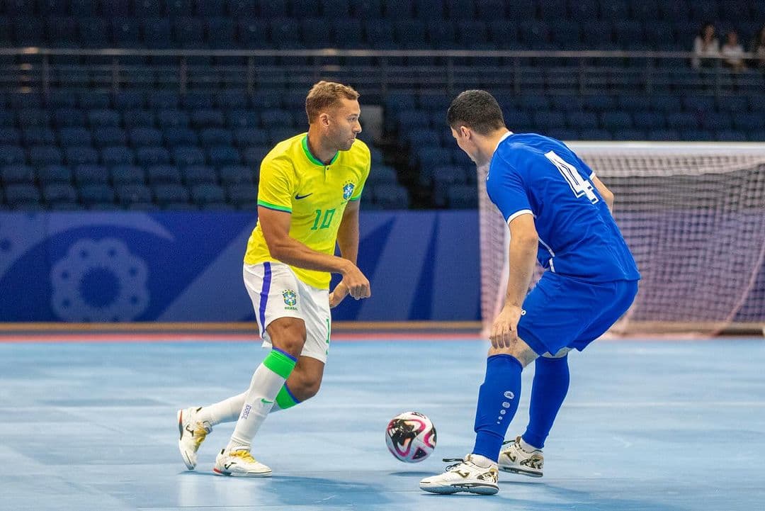 Brasil tem o atual melhor jogador do mundo de futsal, o pivô Pito