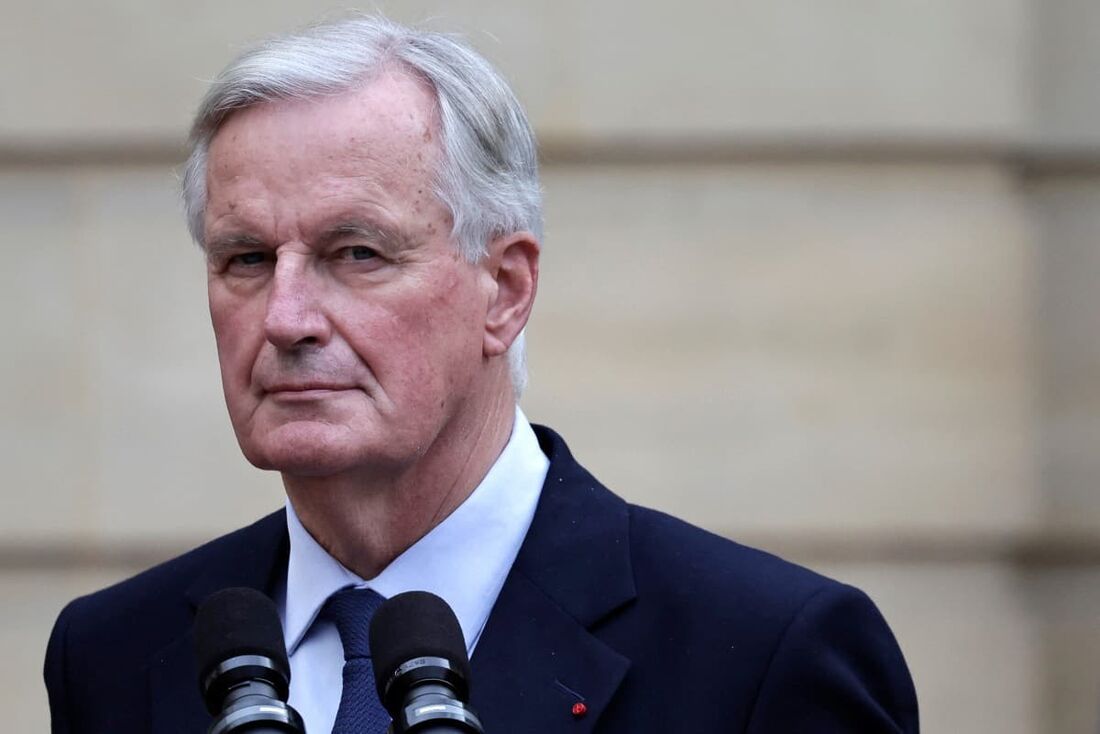 O recém-nomeado primeiro-ministro francês, Michel Barnier