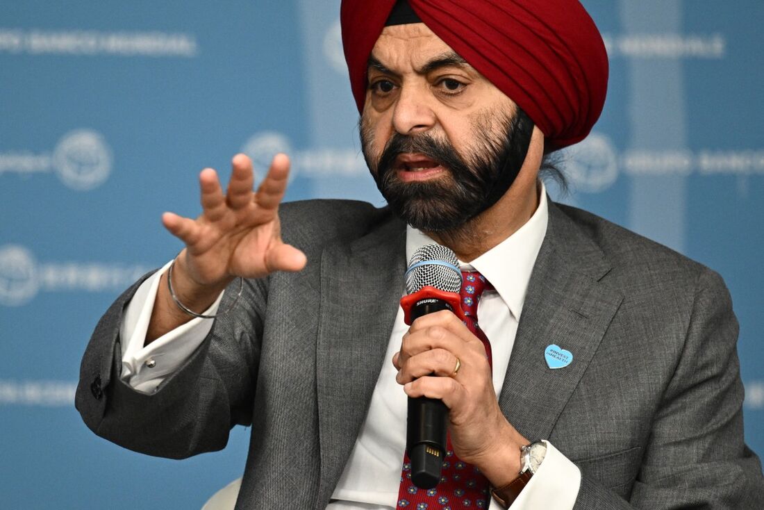 O presidente do Banco Mundial, Ajay Banga