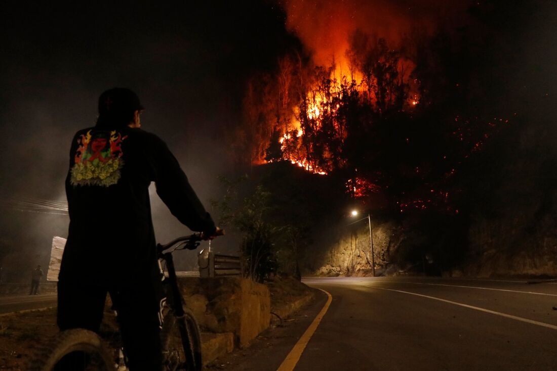 Incêndios florestais no Equador