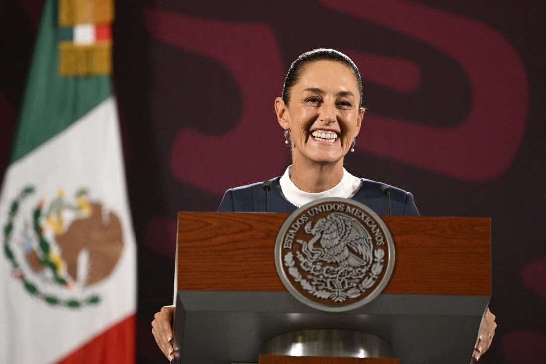  A presidente eleita do México, Claudia Sheinbaum