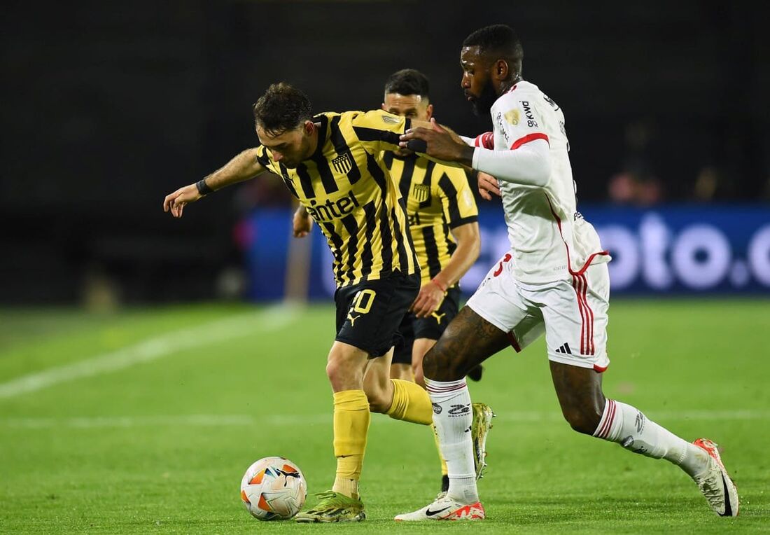 Peñarol 0x0 Flamengo, pela Libertadores