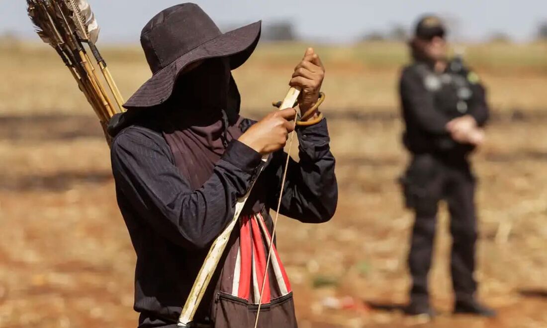 Jovem guarani kaiowá é baleado na cabeça em retomada de fazenda