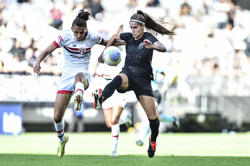 São Paulo x Corinthians pela primeira fase do Brasileirão feminino 2024