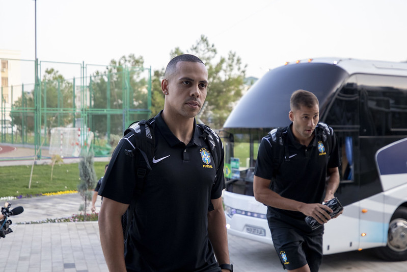 Ferrão, pivô da seleção brasileira de futsal