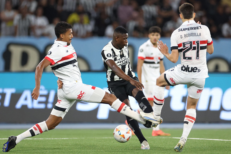 Botafogo 0x0 São Paulo, pela Libertadores