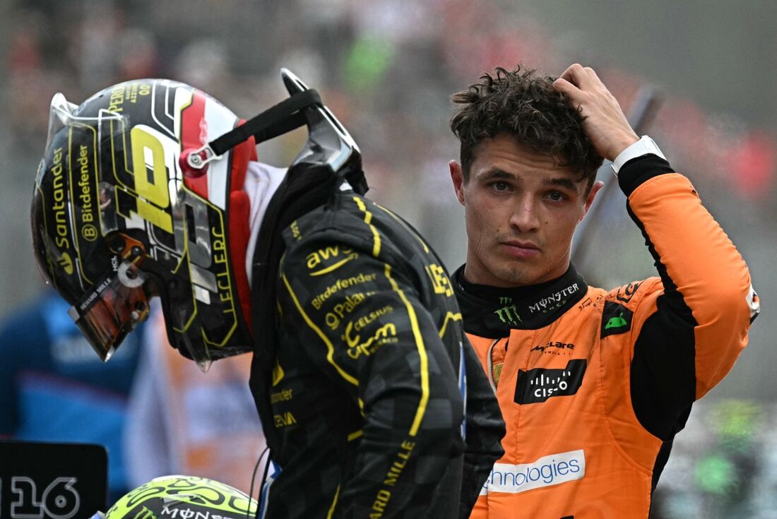 Lando Norris após o fim do GP da Itália