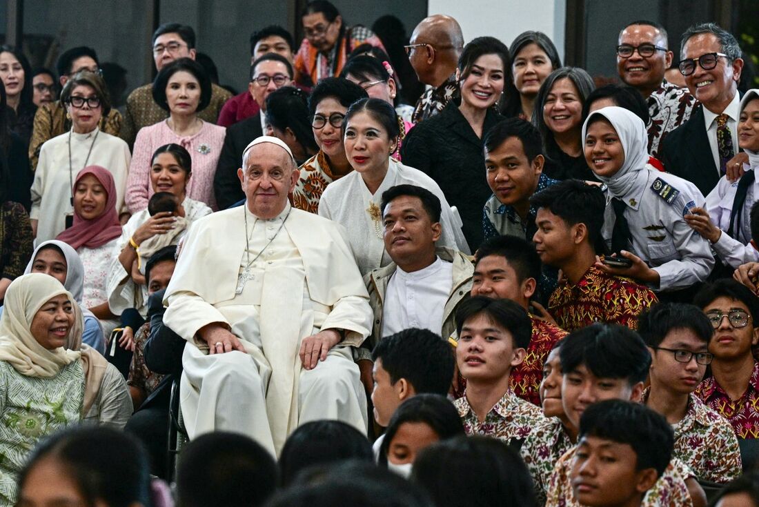 Papa Francisco na Indonésia