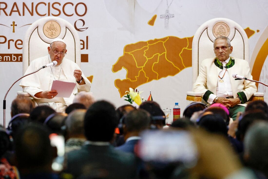 O papa Francisco no Timor Leste