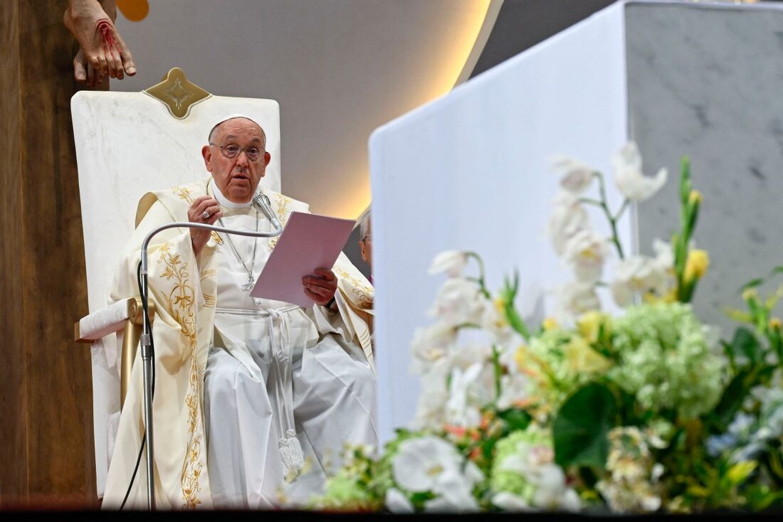 Papa Francisco em visita a Singapura