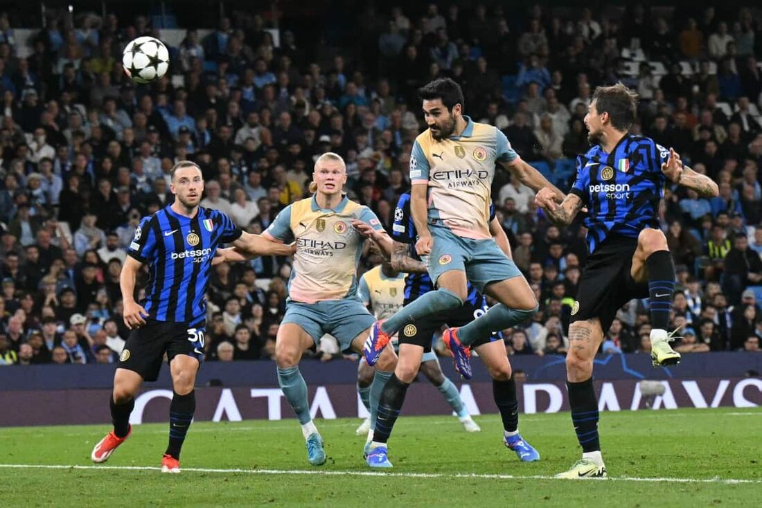 Manchester City e Inter pela Champions League