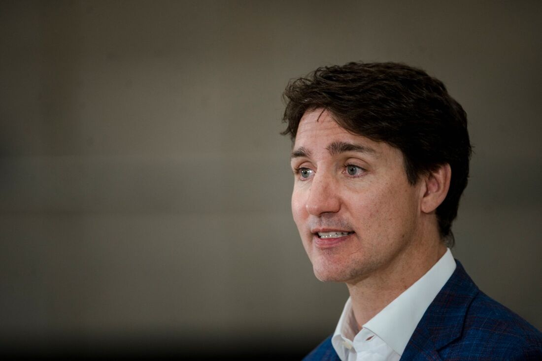 Primeiro-ministro canadense, Justin Trudeau,