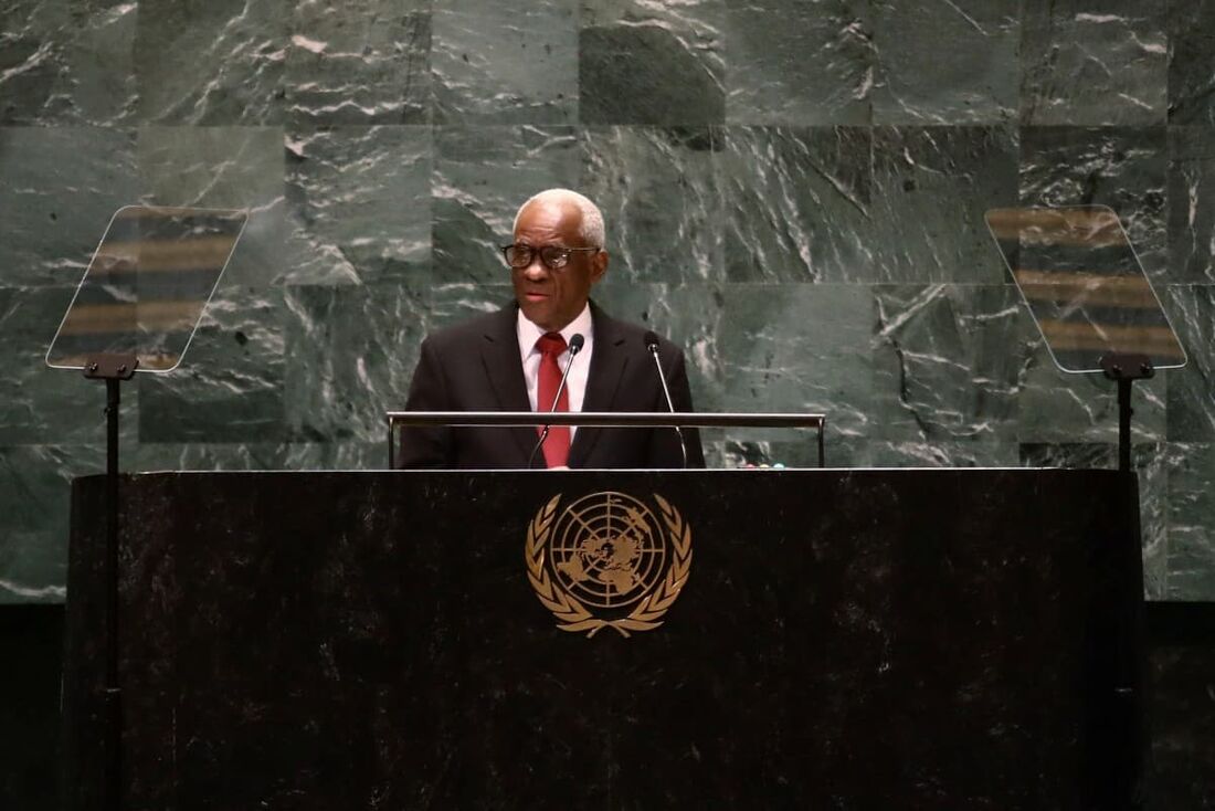 Presidente do Conselho Presidencial de Transição da República do Haiti, Edgard Leblanc Fils