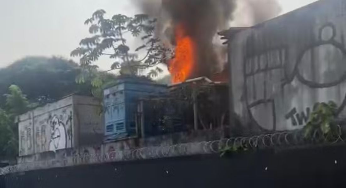 Canecão, no Rio, é atingido por incêndio