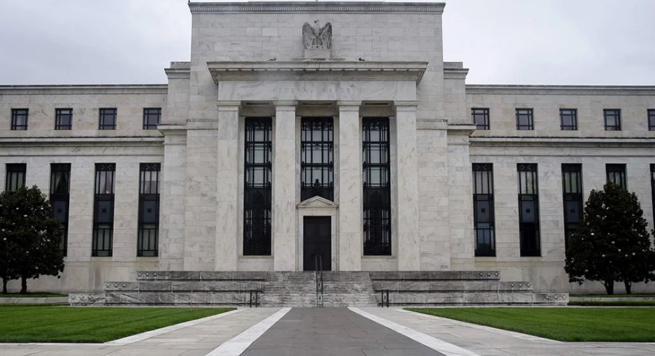 O prédio do Federal Reserve, em Washington. 