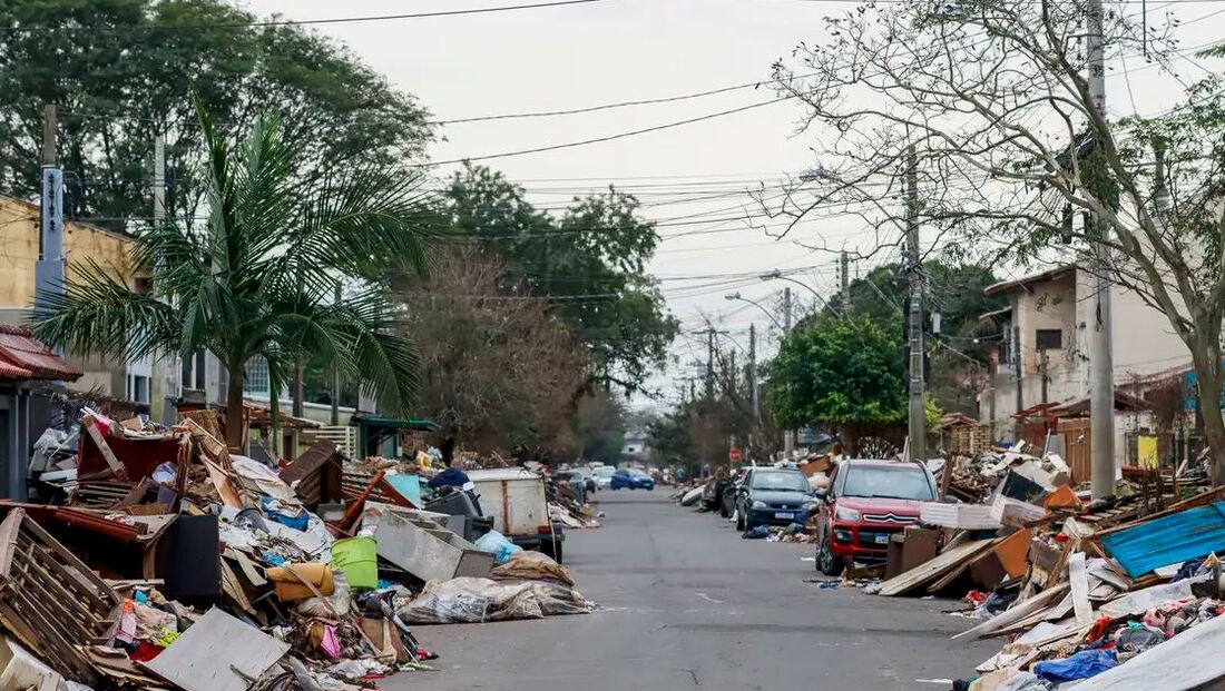 Rio Grande do Sul - estado enfrentou enchentes e uma tragédia climática devido às fortes chuvas nos meses de abril e maio deste ano